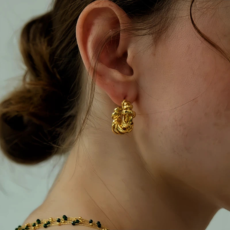 Perfect C-Shaped Earrings for adding glamour to any outfit