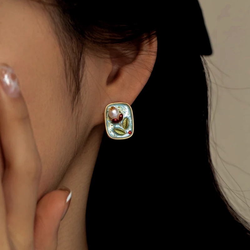 Perfect Flower Stud Earrings for adding glamour to any outfit