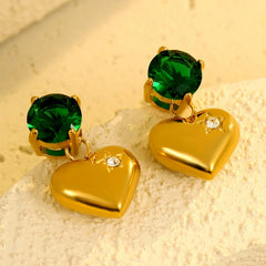 Perfect Heart Earrings for adding glamour to any outfit