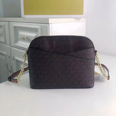 Crossbody Small Leather Bag shown for scale and size reference