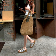 The versatile Double Buckle Thick Bottom Heightening Birkenstock Slippers, perfect for daily use or special occasions