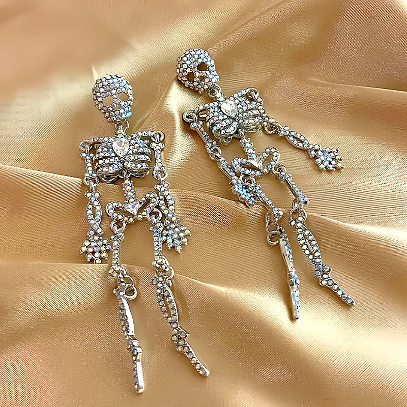 Perfect Skull Earrings for adding glamour to any outfit