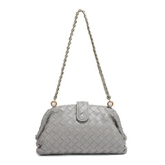 The versatile Leather Chain Shoulder Bag, perfect for daily use or special occasions