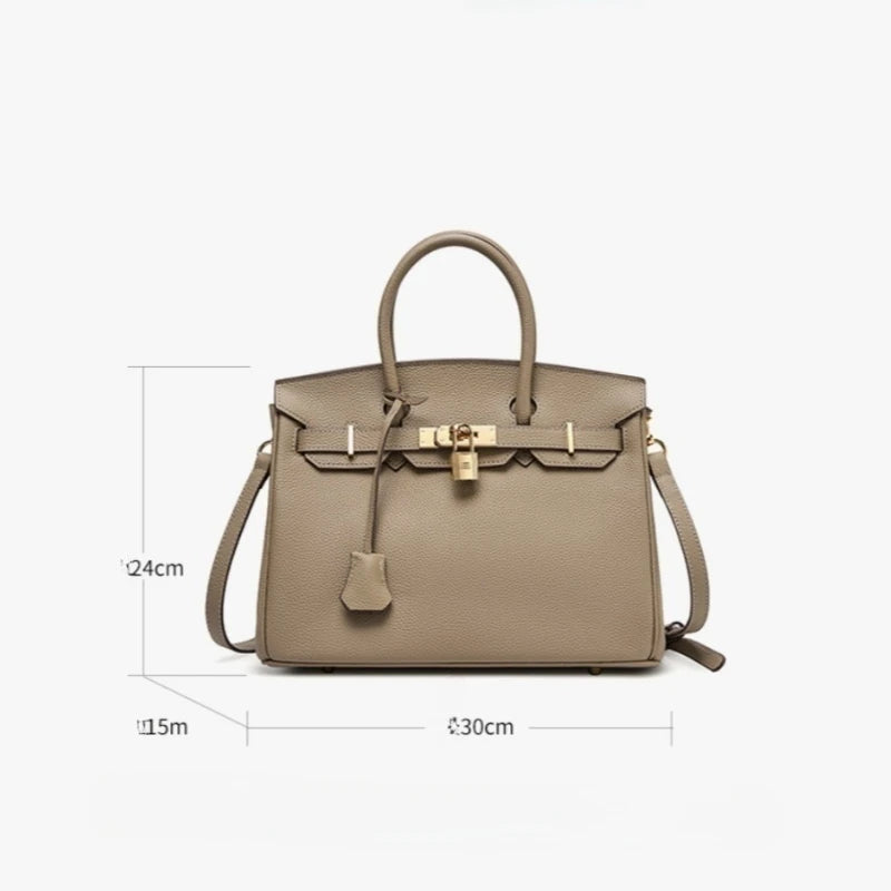 Another beautiful perspective of the Leather First Layer Cowhide Handbags