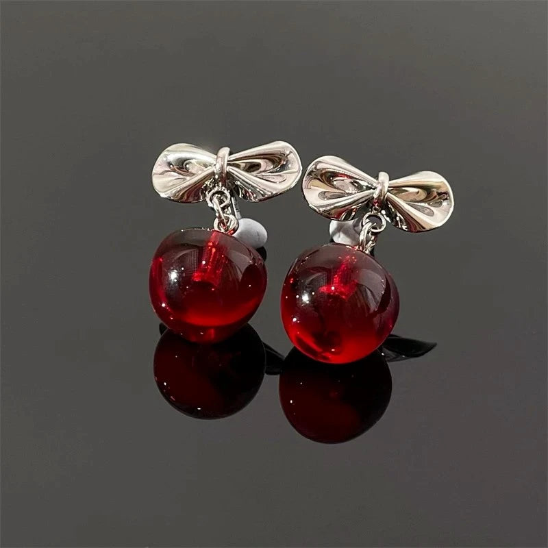 Perfect Christmas Bow Earrings for adding glamour to any outfit