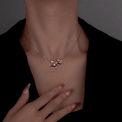 Sterling Silver Butterfly Necklace - beautiful Butterfly Necklace