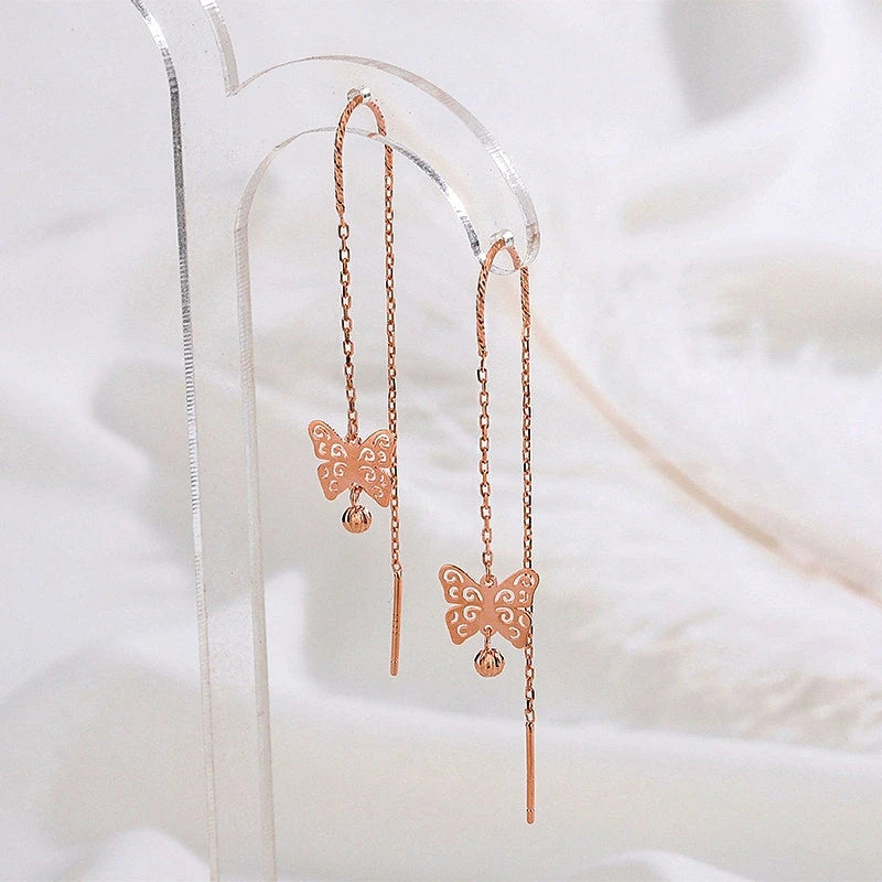 Perfect Butterfly Threader Earrings for adding glamour to any outfit