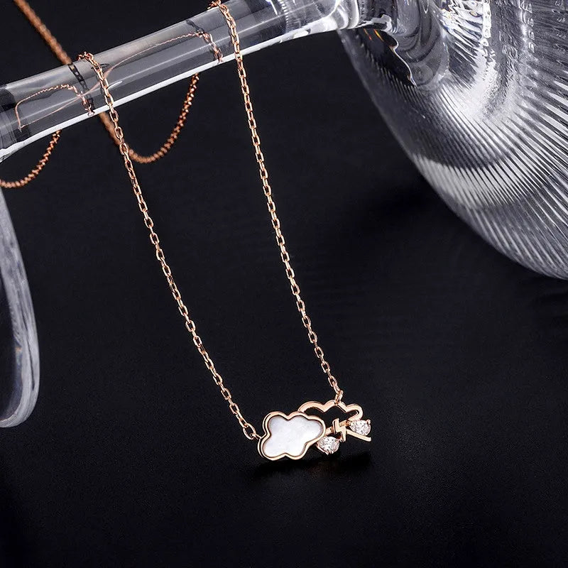 The perfect Cloud Rain Drop for layering or wearing as a statement piece