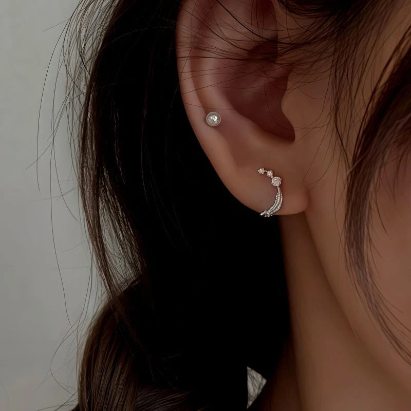 Perfect Feather Stud Earrings for adding glamour to any outfit