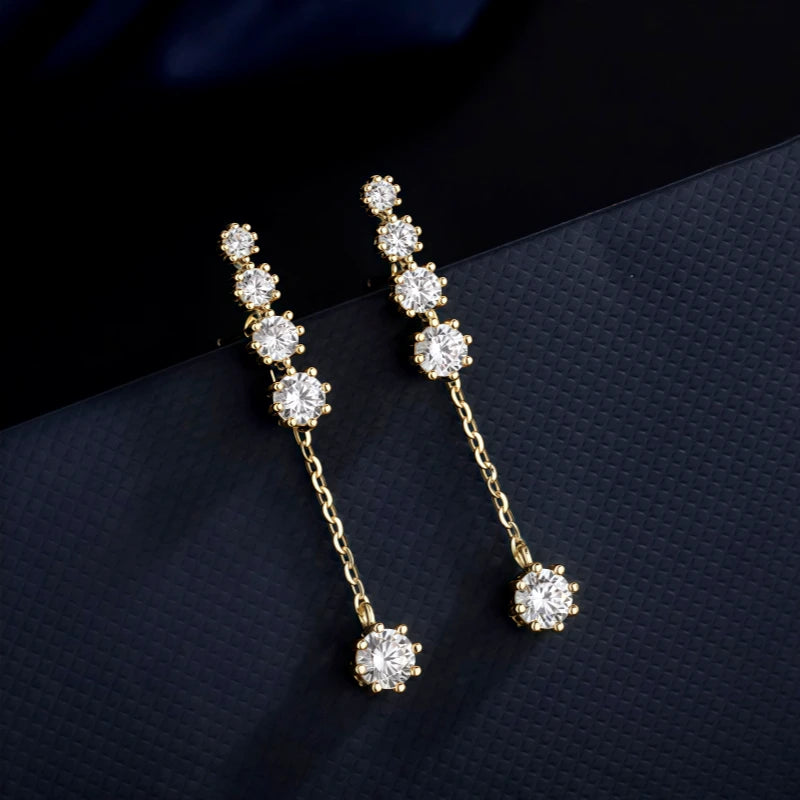 Styling the Oval Drop Earrings for a chic and modern look