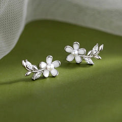 Close-up detail of the sparkling zircons and plating on the Broken Heart Necklace