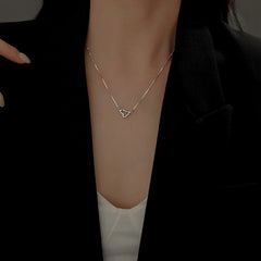 Sterling Silver Heart-Design Necklaces - beautiful Heart-Design Necklace