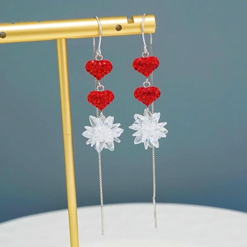 Styling the Crystal Tassel Earrings for a chic and modern look