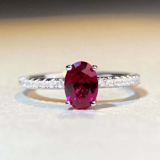 Sterling Silver Ice Diamond Rings worn on the hand to show its beautiful fit and design