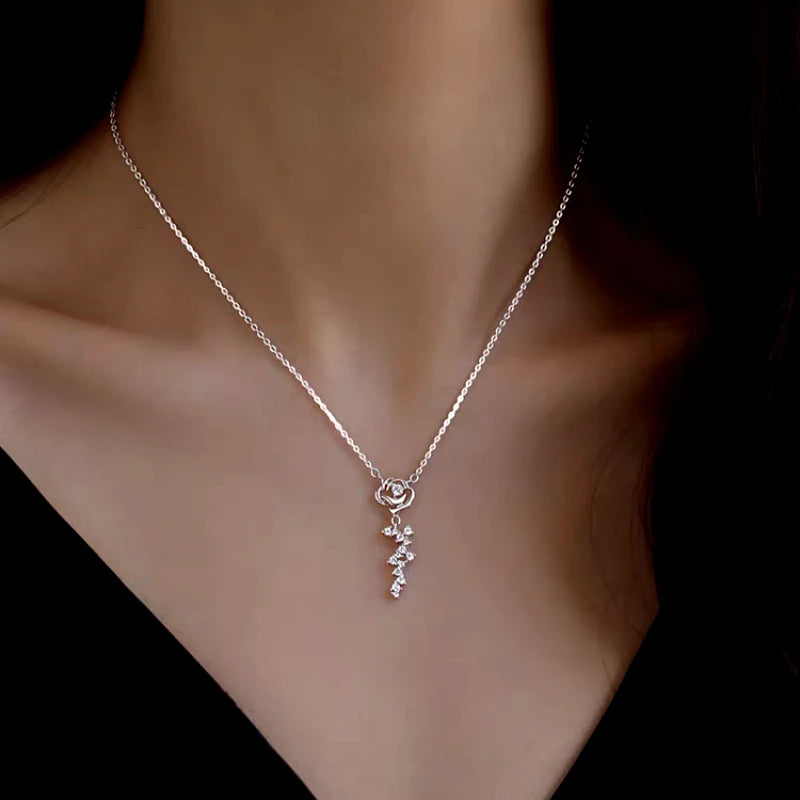 The perfect Pearl Threader Earrings for layering or wearing as a statement piece