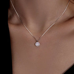 Sterling Silver Luxury Diamond Smiley Face Necklace - beautiful Bow Heart Earrings