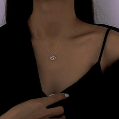 The perfect Star and Moon Necklace for layering or wearing as a statement piece