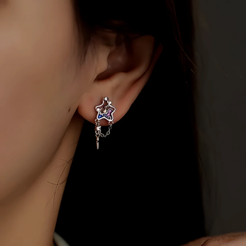 Perfect Star Drop Earrings for adding glamour to any outfit