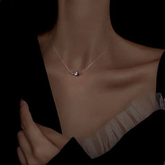 Sterling Silver Zircon Bird Necklaces - beautiful Zircon Bird Necklace