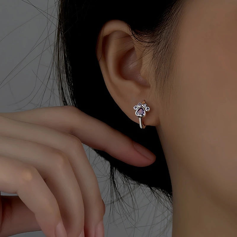 Perfect Pet Paw Hoops for adding glamour to any outfit
