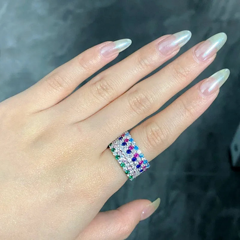 A beautiful Zircon Engagement Ring for any occasion or everyday style