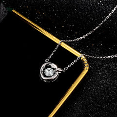 The perfect Moving Stone Necklace for layering or wearing as a statement piece