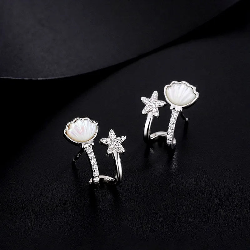 Perfect Starfish Stud Earrings for adding glamour to any outfit