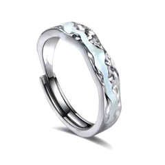 A beautiful Luminous Couple Rings for any occasion or everyday style