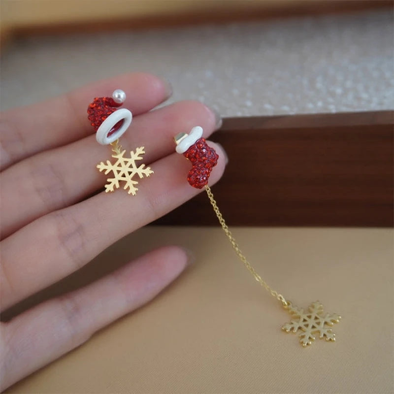 Perfect christmas earrings for adding glamour to any outfit
